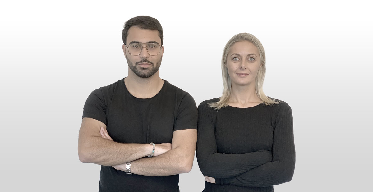 Portrait von Enis-Engin Ülker und Nadja Niederberger, die Gründer der Klavierschule Ulm